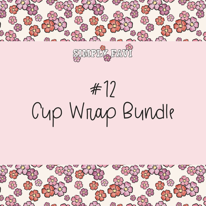 #12 Cup Wrap (set of 10)