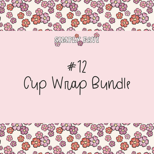 #12 Cup Wrap (set of 10)