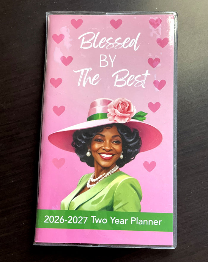 2026-2027 Blessed By the Best (Pink) Pocket Planner