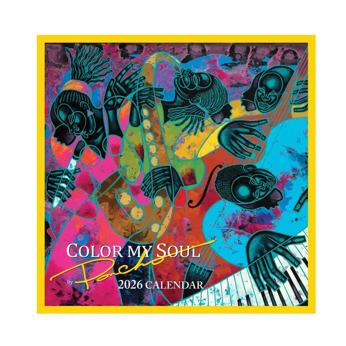 2026 Color My Soul (By Larry "Poncho" Brown) Wall Calendar