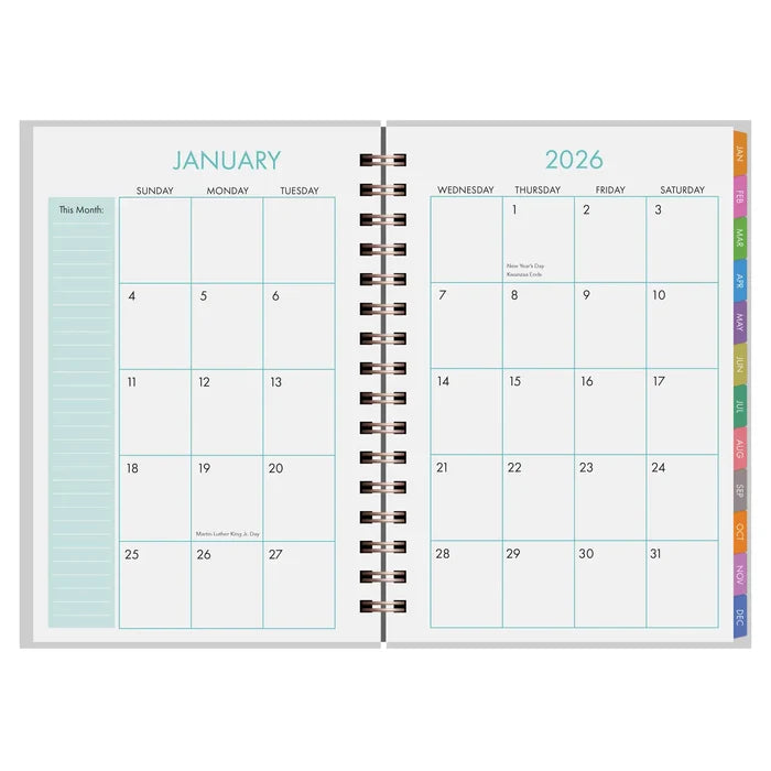 2026  With God All Things Weekly Planner