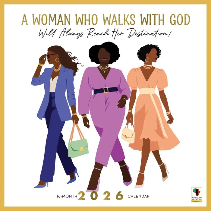 2026 Woman Who Walks With God Calendar