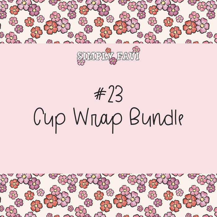 #23 Cup Wrap (set of 9)
