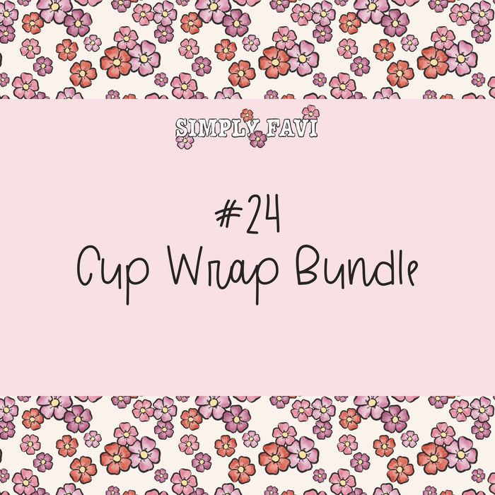 #24 Cup Wrap (set of 11)