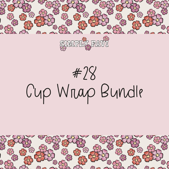 #28 Cup Wrap (set of 10)