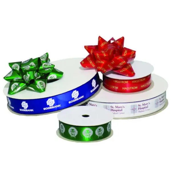 3-3/4" Star Bows - Mac Paper Supply