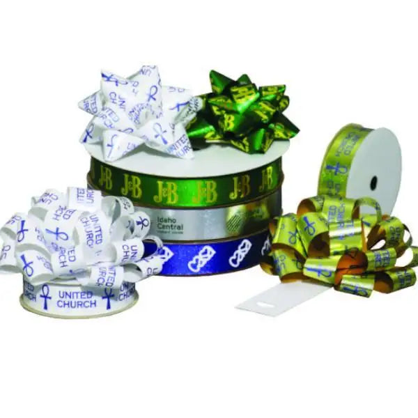 3-3/4" Star Bows - Mac Paper Supply