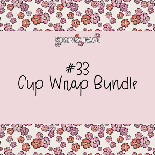 #33 Cup Wrap (set of 10)