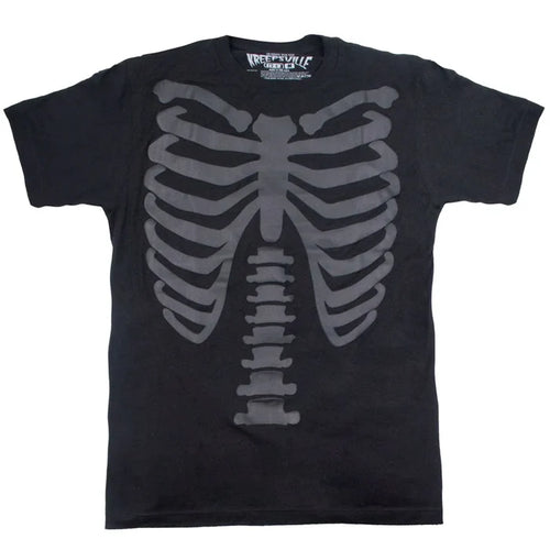 front of shirt on display