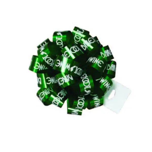 4" Pom Bows on Hang Tab - Mac Paper Supply