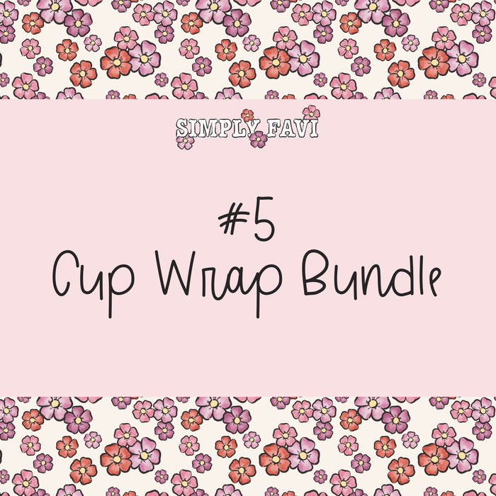 #5 Cup Wrap (set of 10)