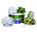 7/8" Satin Gloss Embossed Ribbon, 100 yd. Roll - Mac Paper Supply