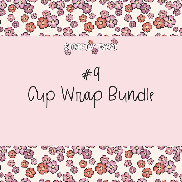 #9 Cup Wrap (set of 10)