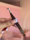 Dark Brown Teddy 90 degree tweezer