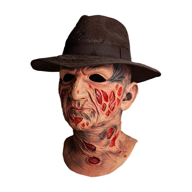 side of mask on display