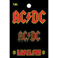 acdc logo lapel pin