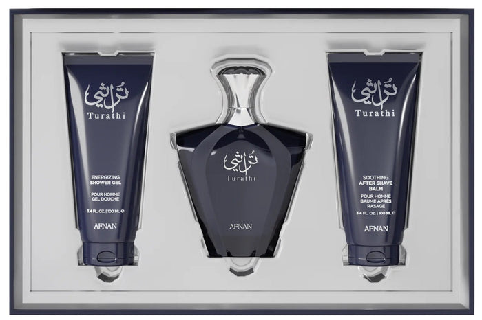 Afnan Turathi Blue Edp Gift Set