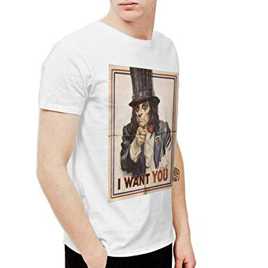front of shirt on display