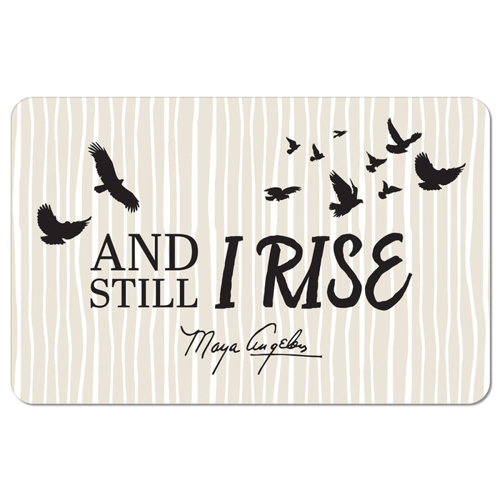 And Still I Rise Memory Foam Bath Mat