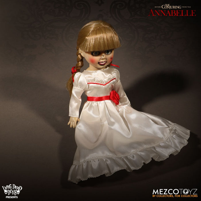front of doll