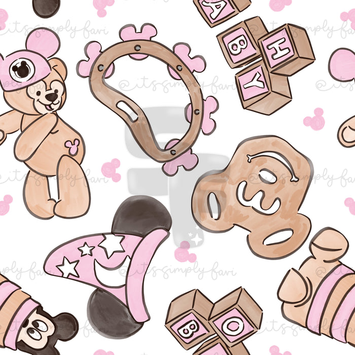 Baby Tokyo Bear - Pink Bundle