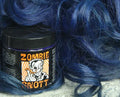 hair dye on display next to model
