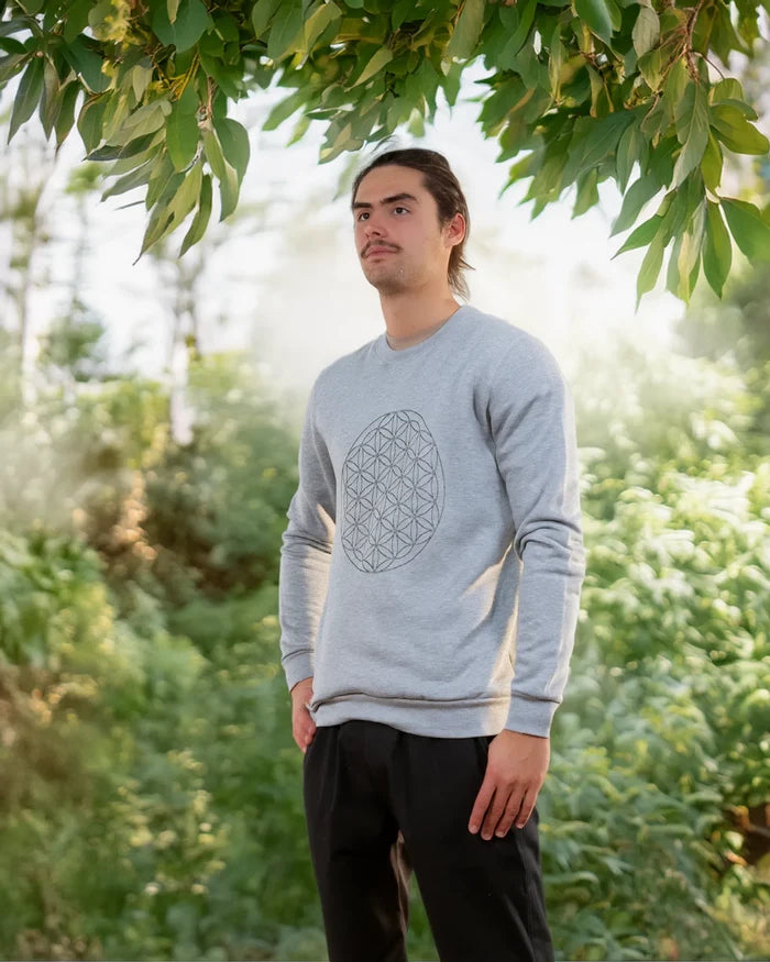 BAMBOUCREW Fleur de Vie - Chandail ouaté