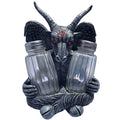 goathead baphomet salt and pepper shakers