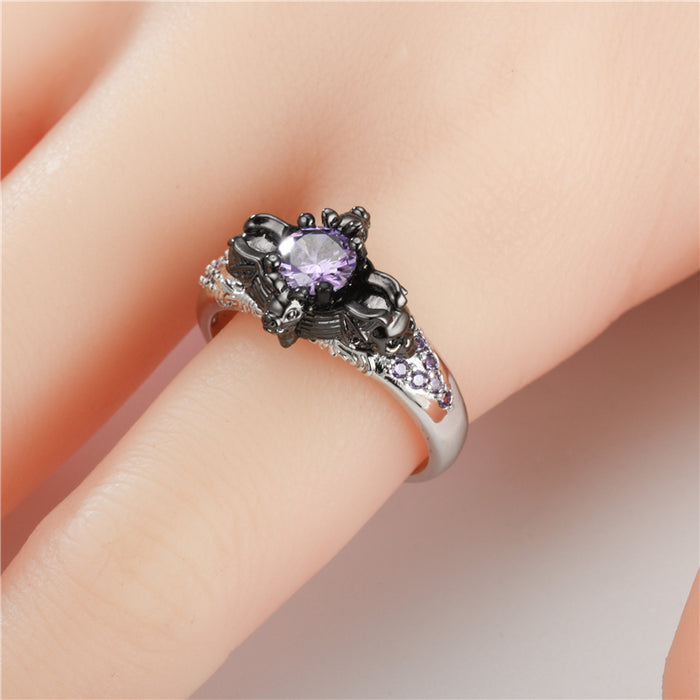 model wearing ring