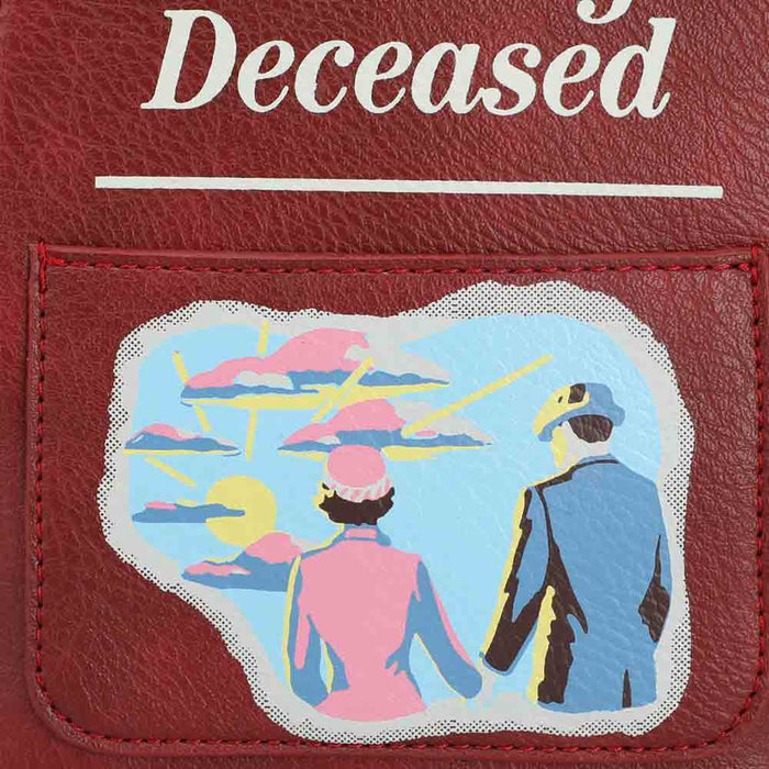 front detail on bag on up close