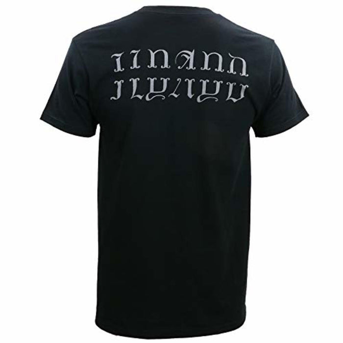 back of shirt on display