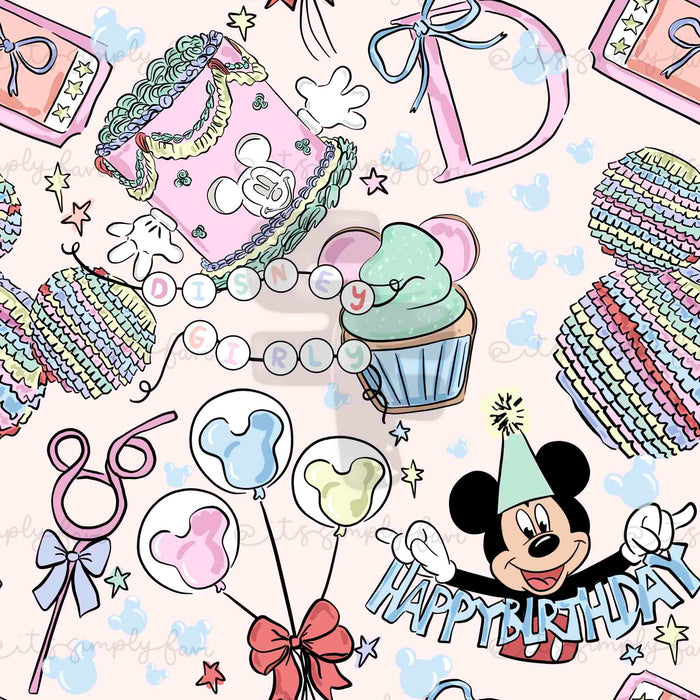 Birthday Magic -Scattered Muted Bundle