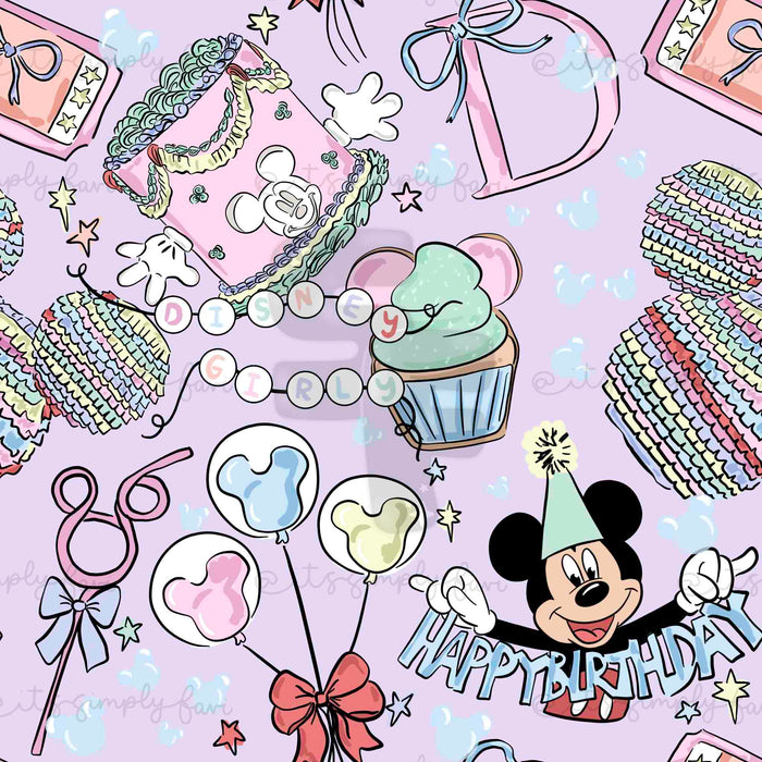 Birthday Magic -Scattered Muted Bundle