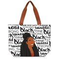 Black and Beautiful Canvas Bag