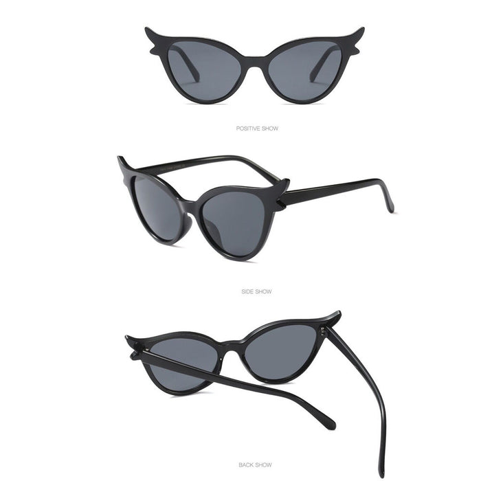 different angles of glasses on display
