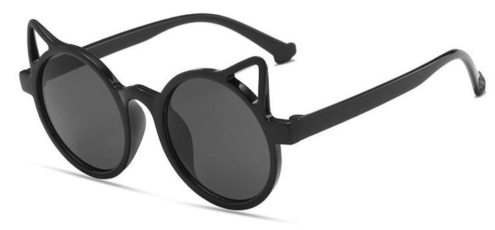 side of glasses on display