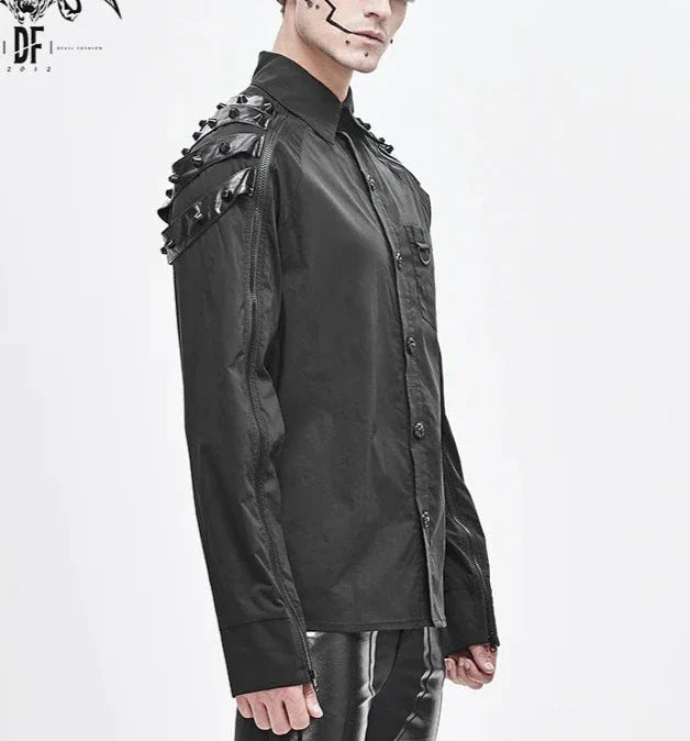 model showing front of shirt