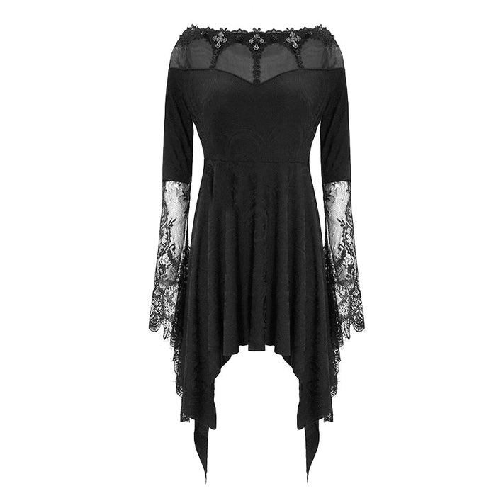 front of dress