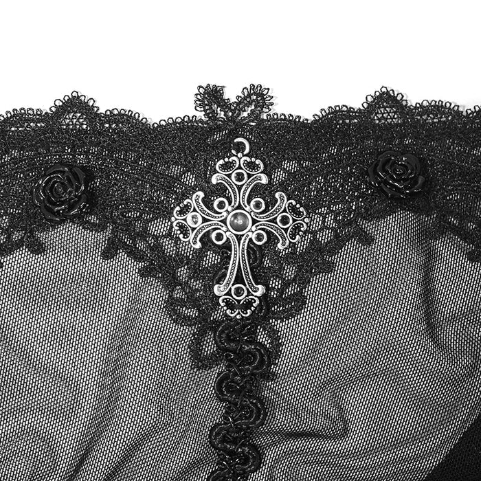 cross detail up close