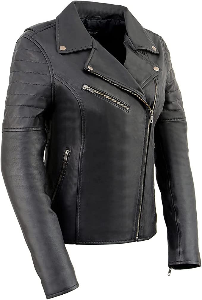 side of jacket on display