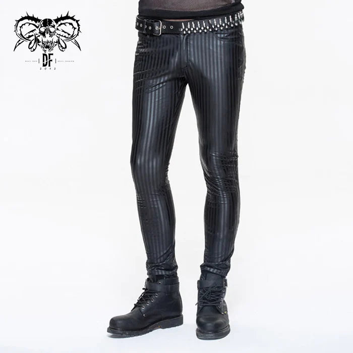 model showing front of pants