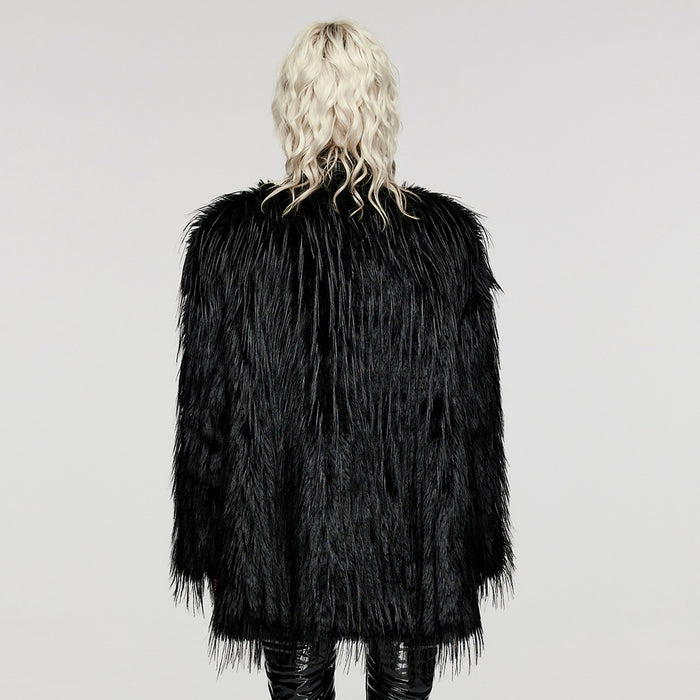 model showing back of jacket