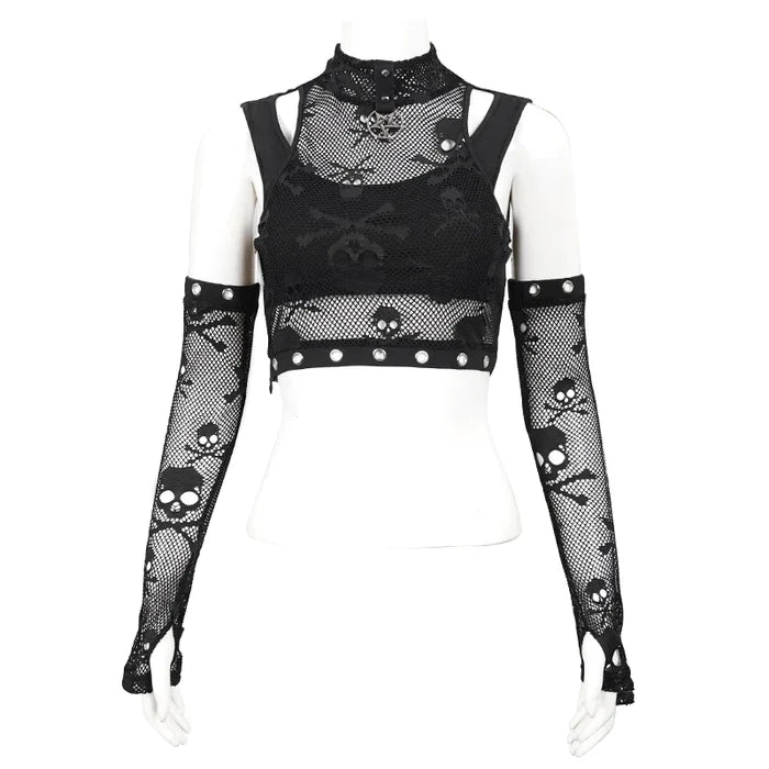 front of top on mannequin
