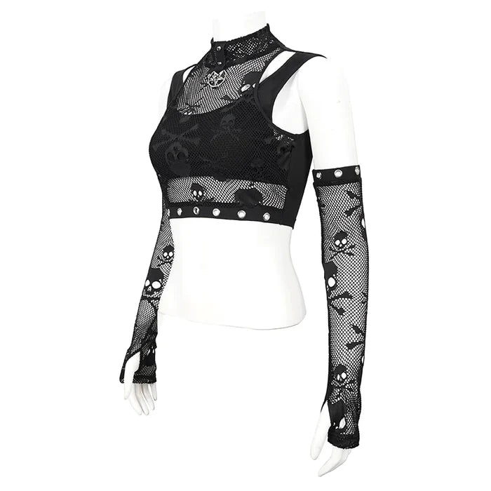 side of top on mannequin