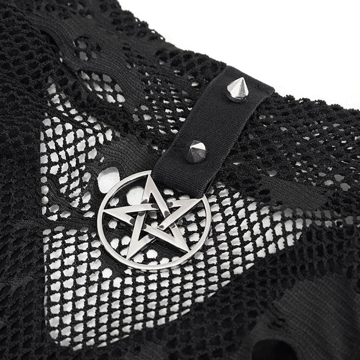 up close detail on collar
