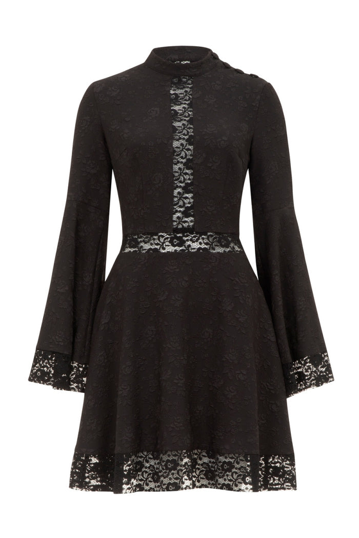 front of dress