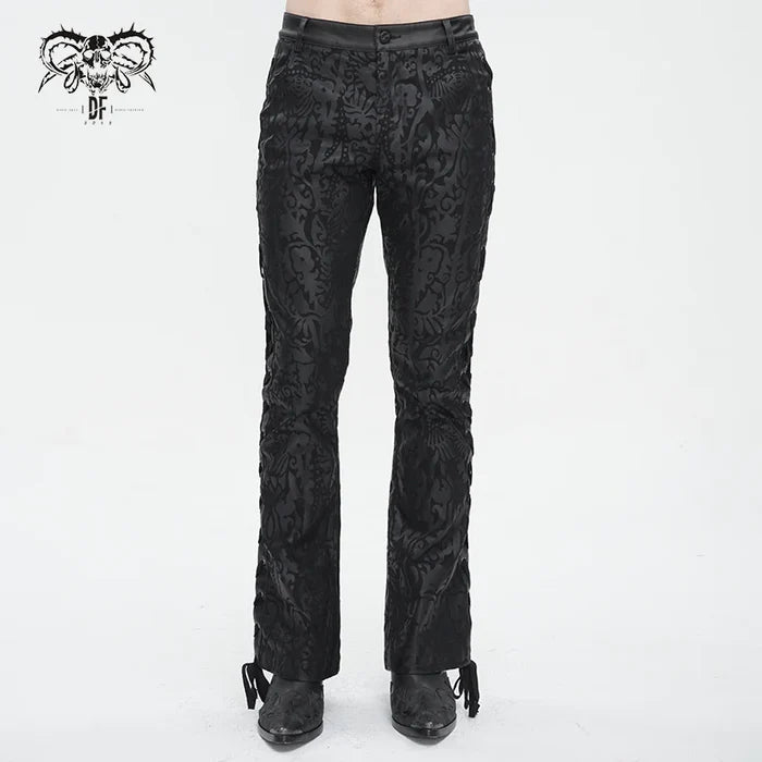 model showing front of pants