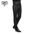 model showing front of pants