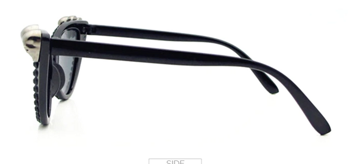 side of sunglasses