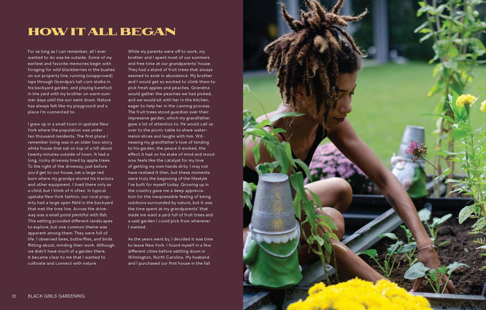 Black Girls Gardening